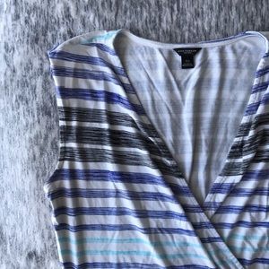 Ann Taylor Striped Summer Dress